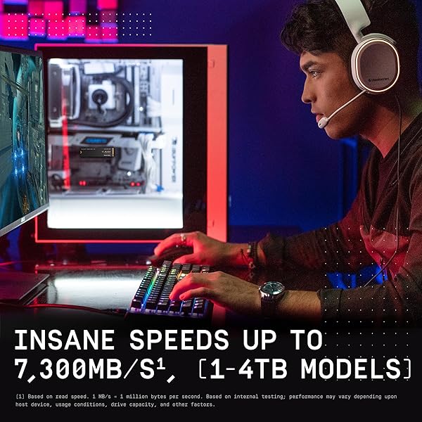 Sandisk WD_BLACK 2TB SN850X NVMe Internal Gaming SSD Solid State Drive Gen4 PCIe M.2 2280 Up to 7300 MBs WDS200T2X0E - View 4 of 8