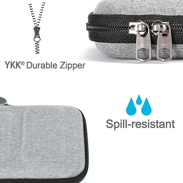 RAIACE RAIACE Hard Storage Case for Apple Magic Keyboard and Magic Mouse Grey Case Only - View 4 of 7