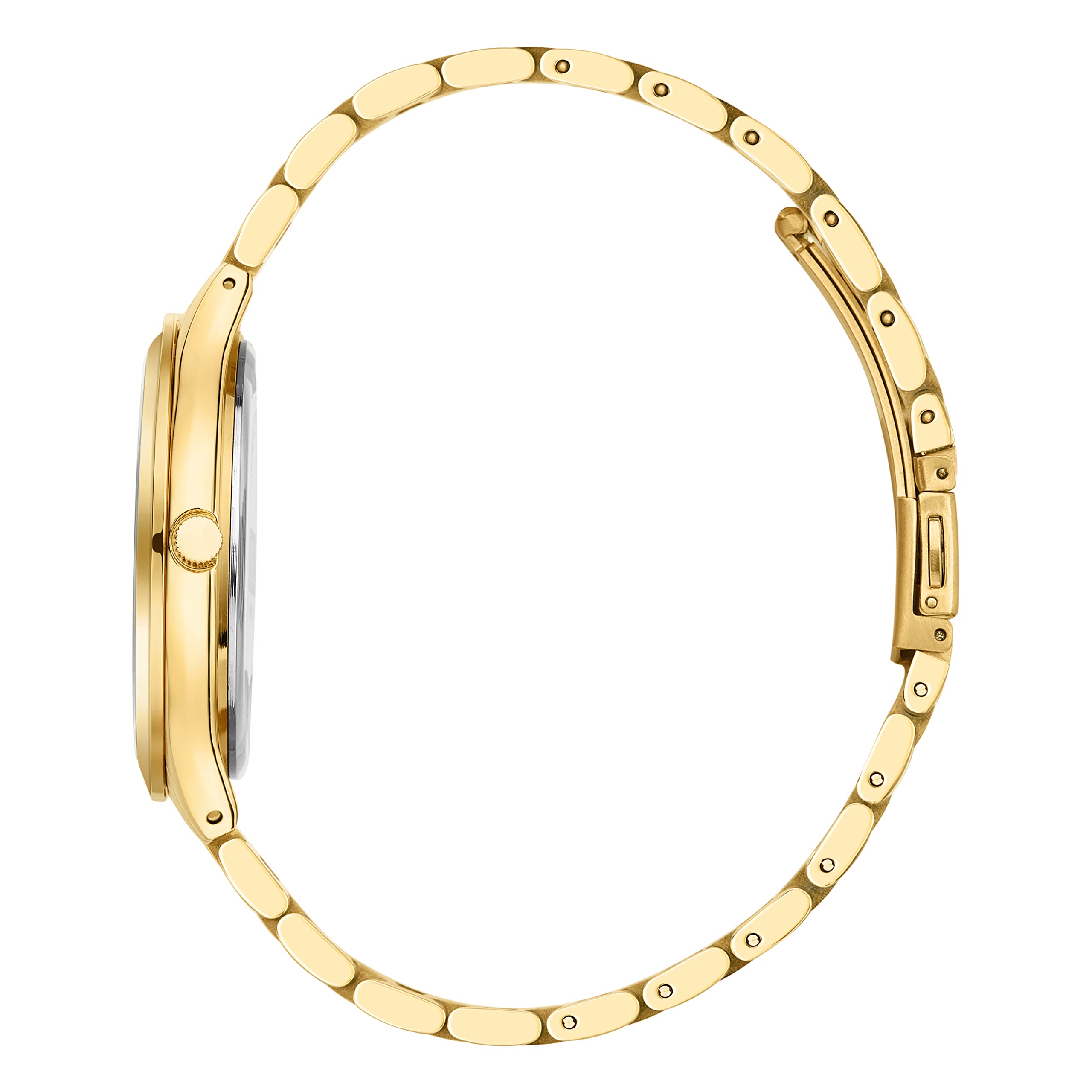 BUREI Men's Slim Minimalist Stainless Steel Quartz Watch with Japanese Movement 44mm Large Case - View 2 of 8