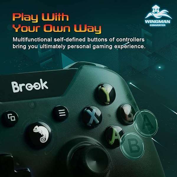 Mcbazel Brook Wingman PS2 Converter: Connect Xbox & PS Controllers to PS2, PS Classic & More! - View 10 of 11