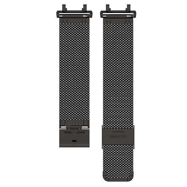 TenCloud TenCloud Bands Compatible with Amazfit T-Rex 2 Watch Strap Quick Release Waterproof Silm Metal Adjustable Stainless Steel Replacement Band for Amazfit T-Rex 2 Smartwatch (Black) - View 5 of 8