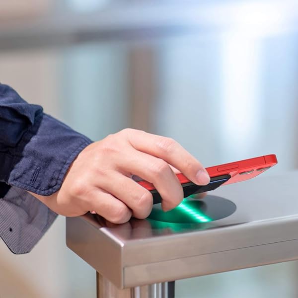 Sinjimoru Sinjimoru Magnetic Card Holder for iPhone 16-12 | Privacy Cover & Stick-On Wallet - M-Flap Black - View 11 of 11