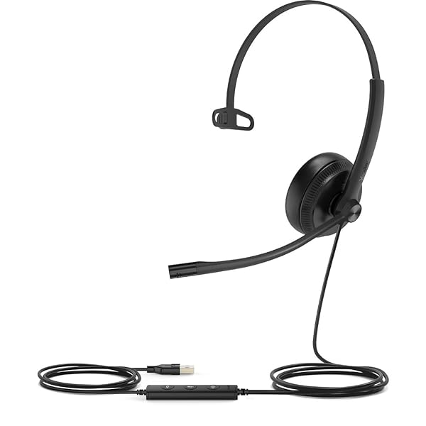Yealink Yealink USB Wired Headset: Ultimate Comfort & Clarity for Work & Play - View 3 of 8