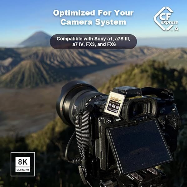 Exascend Exascend CFexpress Type A Card 120GB/180GB/240GB - 800MB/s for Sony a1, a7S III, a7 IV, FX3, FX6 - View 8 of 10