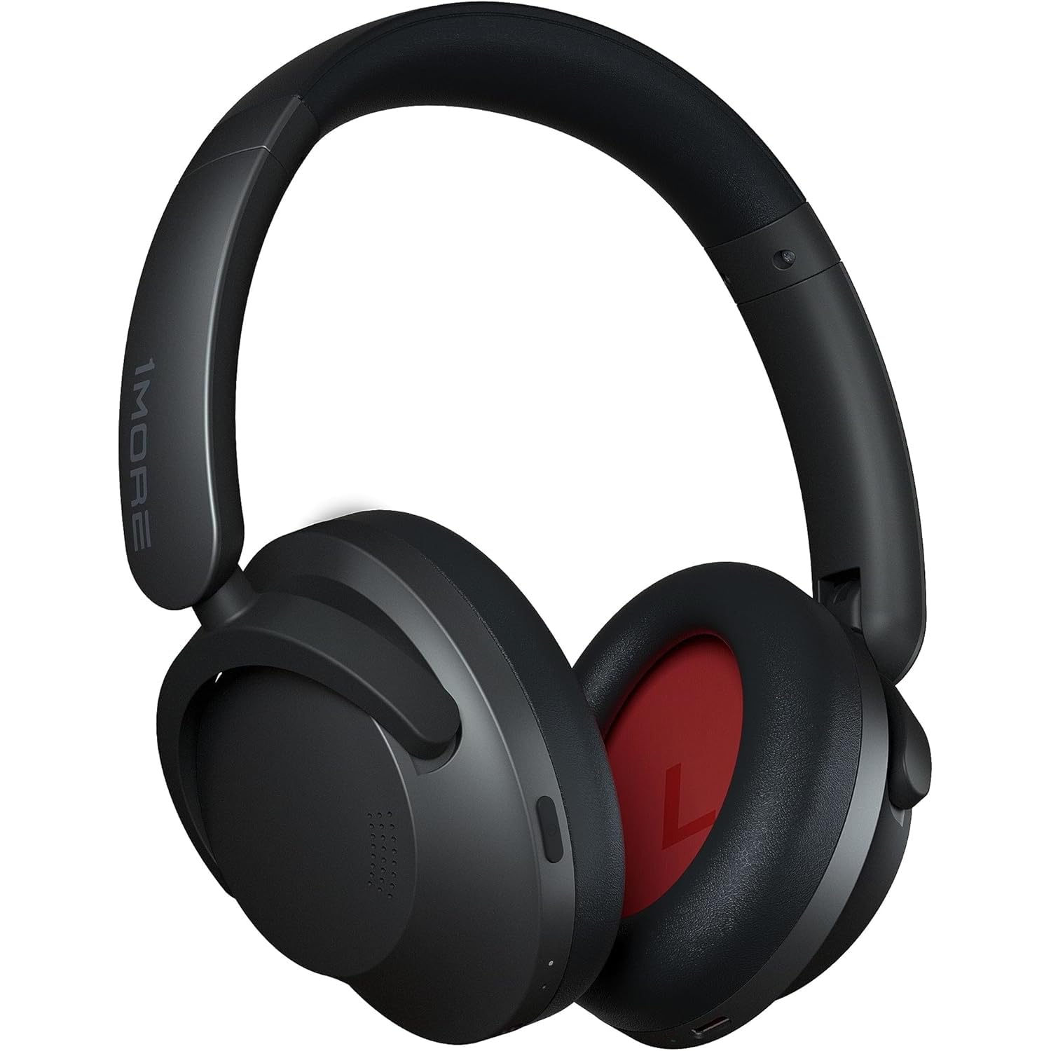 1MORE SonoFlow Active Noise Cancelling Headphones: 70H Playtime, LDAC, Clear Calls & App EQ - Black