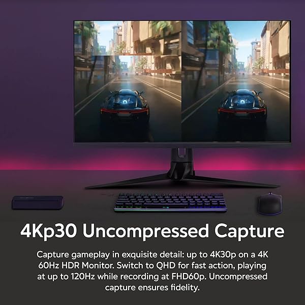 AVerMedia AVerMedia GC551G2 HDMI Capture Card: 4K Gaming & Streaming for PS5, Xbox, Switch, Windows 11 & Mac - HDR & VRR Support - View 9 of 10