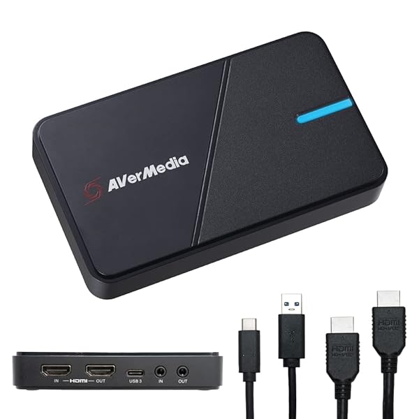 AVerMedia AVerMedia GC551G2 HDMI Capture Card: 4K Gaming & Streaming for PS5, Xbox, Switch, Windows 11 & Mac - HDR & VRR Support - View 2 of 10