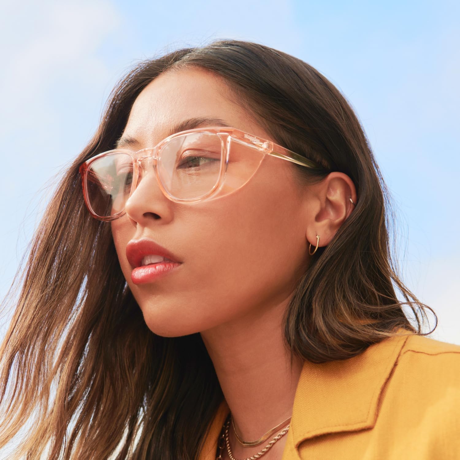 Stoggles Stoggles Square Z87.2 Certified Safety Glasses Small Fit Scratch Shatter Proof Blue Light UV Blocking Anti Fog Stylish Eyewear - View 5 of 9