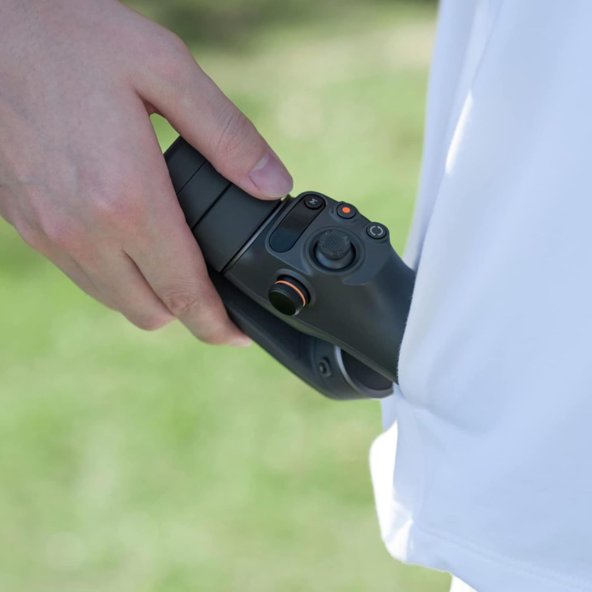 DJI DJI Osmo Mobile 6 Gimbal Stabilizer for Smartphones, 3-Axis Phone Gimbal, Built-In Extension Rod, Object Tracking, Portable and Foldable, Vlogging Stabilizer, YouTube TikTok, Slate Gray - View 7 of 9