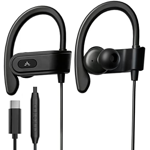 Avantree Avantree C171 Wired USB-C Headphones: Perfect for Sports & Running - Compatible with iPhone 15, Samsung & More - View 3 of 8