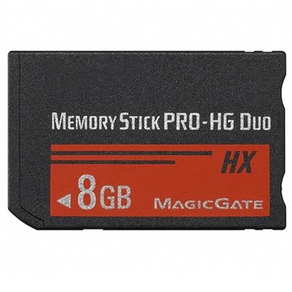 LILIWELL 8GB Memory Stick PRO-HG Duo Card for PSP and Cybershot Camera Fast Performance Magic Gate Technology - View 2 of 3