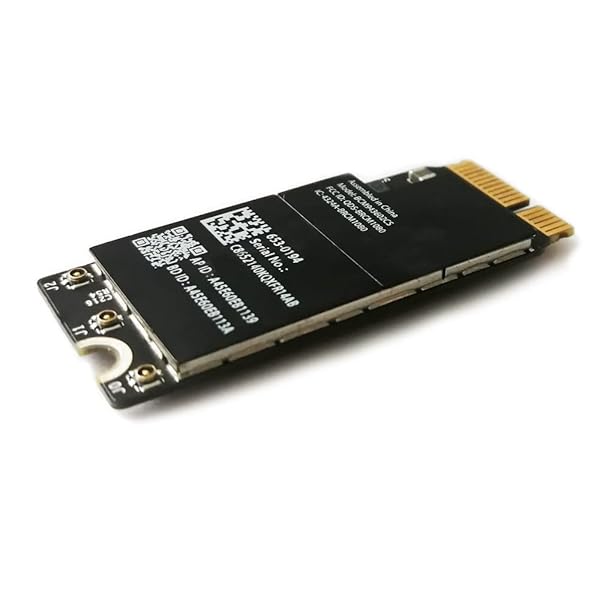 Nockchawon Bluetooth 4.0 Wireless WiFi Airport Card BCM943602CS Replacement for MacBook Pro Retina 13 15 A1398 A1502 80211AC Network Card 2015