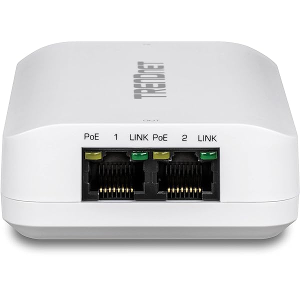 TRENDnet TRENDnet 2-Port Gigabit PoE++ Extender: Extend Network Up to 656 ft, Daisy Chain 4 Units for 1640 ft - View 4 of 8