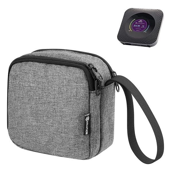 CaSZLUTION CaSZLUTION Travel Case for NETGEAR Nighthawk M5/M6 Mobile Hotspot - Durable Storage Bag for 5G & 4G LTE Routers