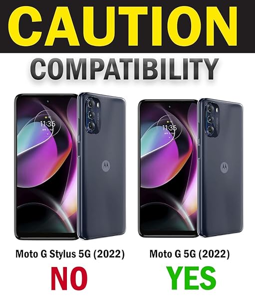 Nakedcellphone Motorola Moto G 5G (2022) Case with Clip & Kickstand - Slim Hard Shell Cover & Belt Holster Combo - View 8 of 10