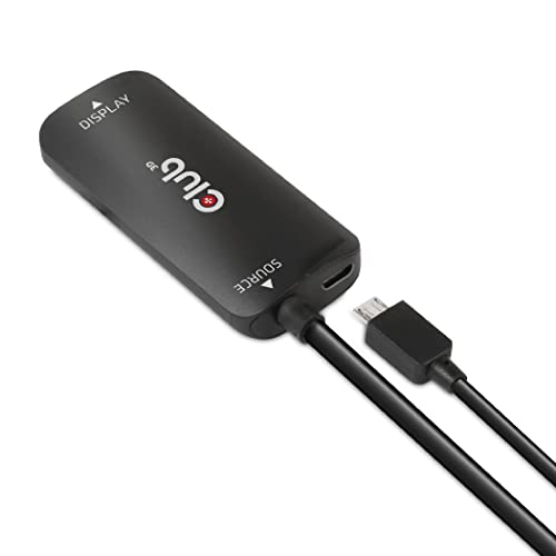Club 3D Club 3D CAC-1335 HDMI 2.1 to DisplayPort 1.4 Adapter: 4K 120Hz & 8K 30Hz Active Converter - View 4 of 11