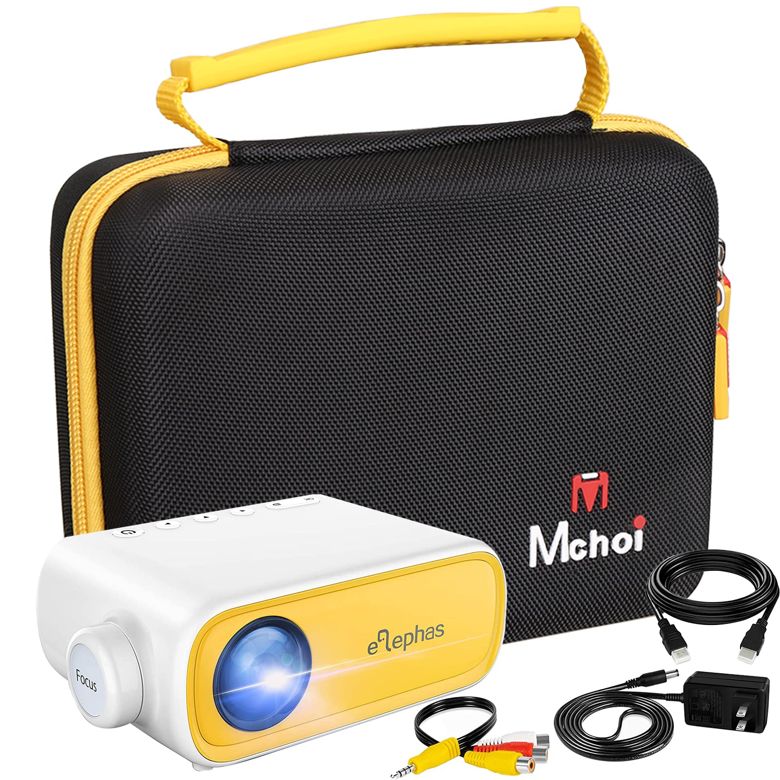 Mchoi Mchoi Mini Projector Case for ELEPHAS Portable Projector Compatible with iPhone 1080P Case Only - View 6 of 9