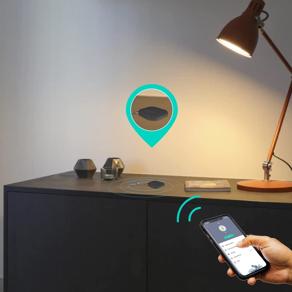 Nutale Nutale Key Finder 4-Pack Bluetooth Tracker for Keys Pets Wallets Backpacks and Tablets Compatible with iOS and Android - View 9 of 9