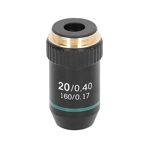YWBL-WH 20X Brass Achromatic Objective Lens for Biological Microscopes - 20mm Thread Telescope Accessory - View 7 of 10