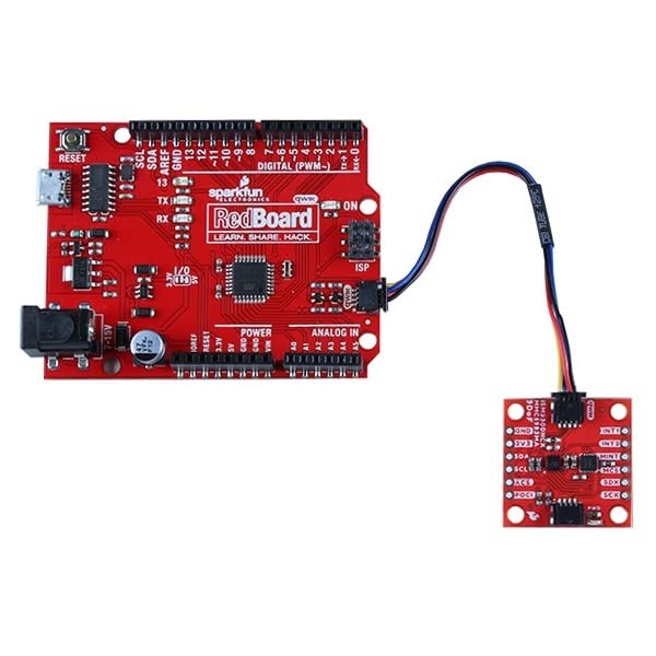 SparkFun SparkFun 9DoF IMU Breakout ISM330DHCX MMC5983MA 3D Digital Accelerometer Gyroscope Triple Axis Magnetometer 6DoF IMU Supply Voltage 1.71V to 3.6V - View 6 of 7