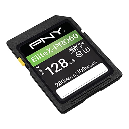PNY PNY 256GB EliteX-PRO60 UHS-II SDXC Card: Fast 280MB/s for 4K UHD & Full HD - Ideal for Photographers & Videographers - View 4 of 10