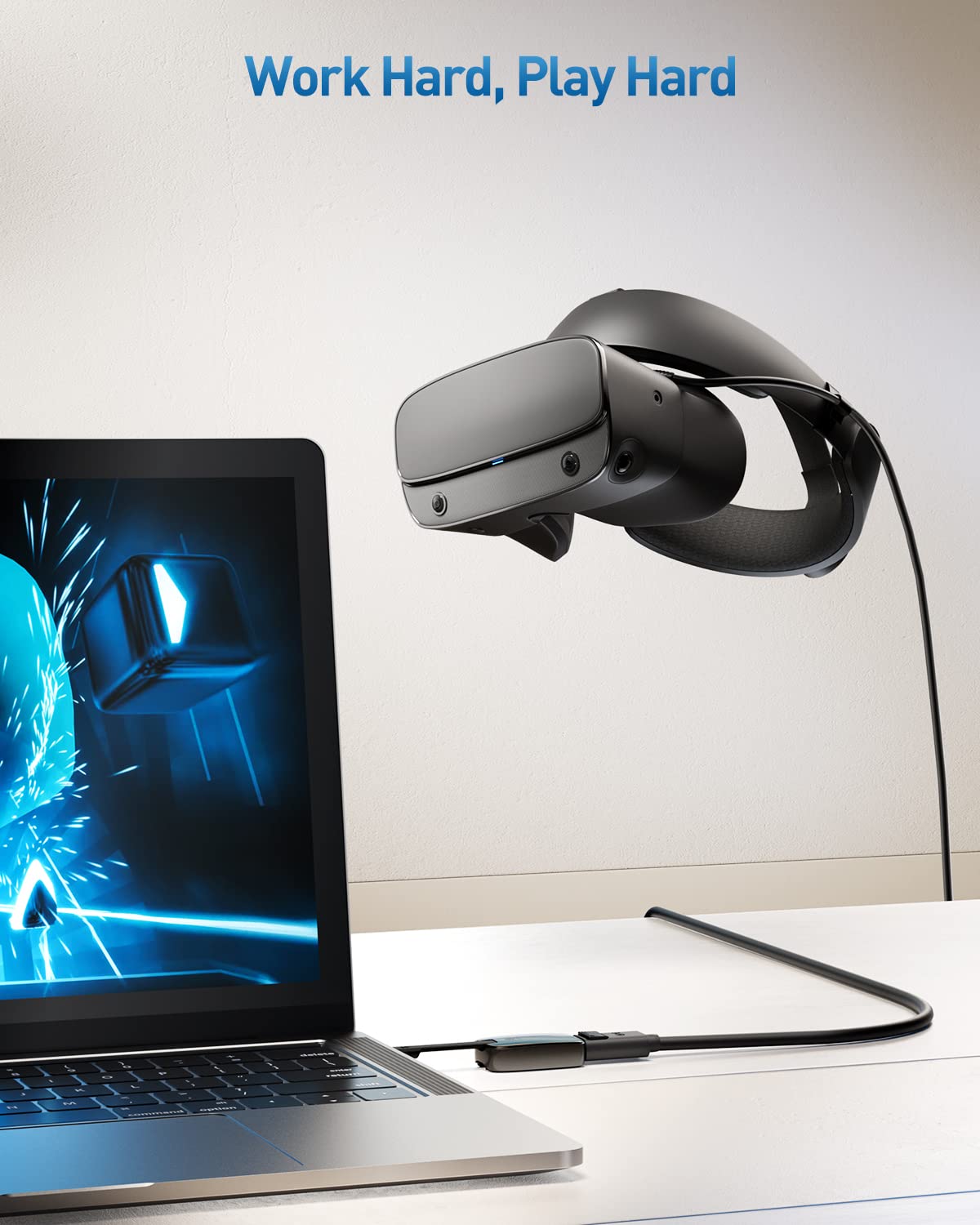 Cable Matters Portable USB C to DisplayPort 14 Adapter 4K 144Hz 8K 60Hz HDR Thunderbolt Compatible for MacBook Pro XPS and Valve Index - View 6 of 6