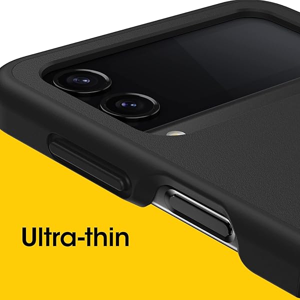 OtterBox OtterBox Thin Flex Series Case for Samsung Z Flip4 Black Durable Protection - View 4 of 8