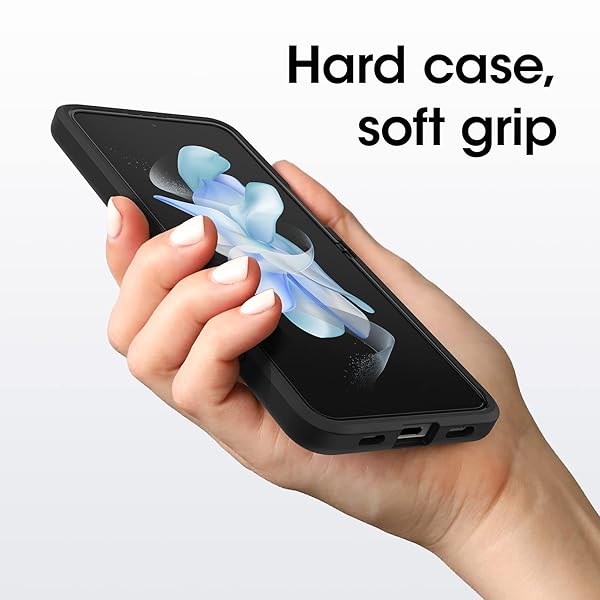 OtterBox OtterBox Thin Flex Series Case for Samsung Z Flip4 Black Durable Protection - View 5 of 8