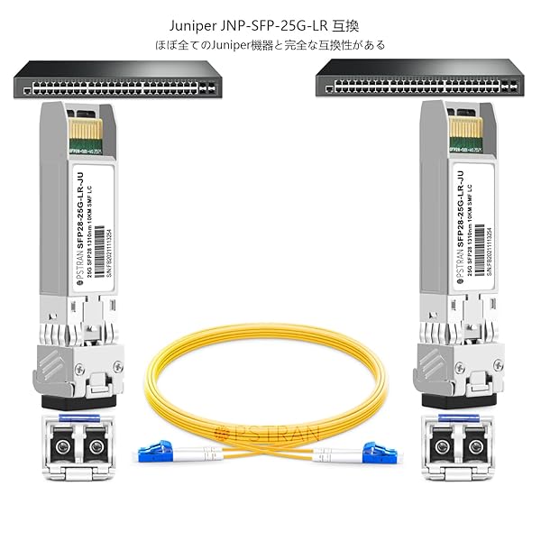OPSTRAN Buy OPSTRAN 25GBASE-LR SFP28 Transceiver for Juniper JNP-SFP-25G-LR - 1310nm 10km DDM Duplex LC SMF Module - View 6 of 6