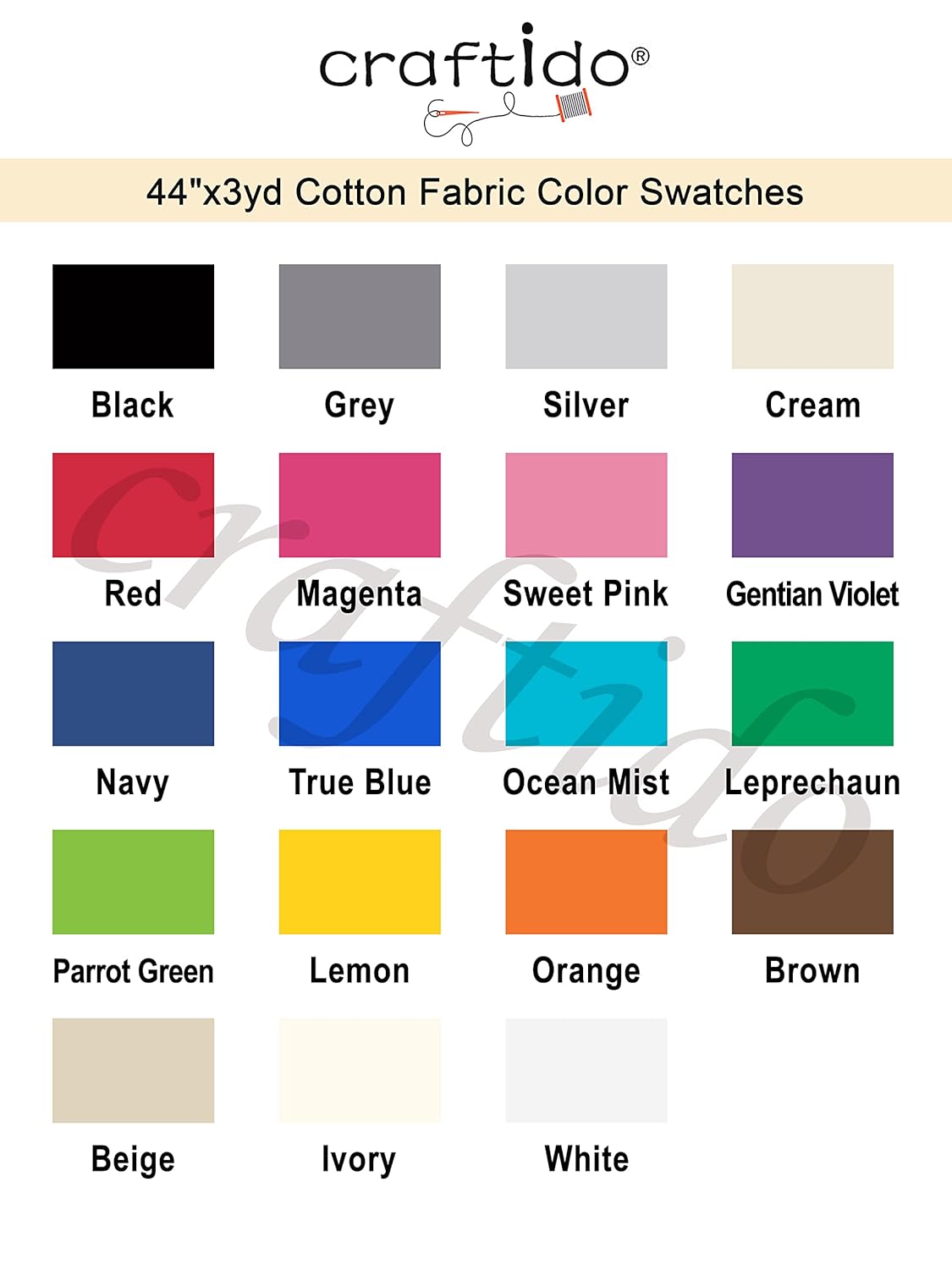 craftido Craftido 100 Cotton Fabric by The Yard Solid Color 44 Wide 3yd Medium Weight for Quilting Sewing Crafts Binding Backing Lining Sweet Pink - View 5 of 9