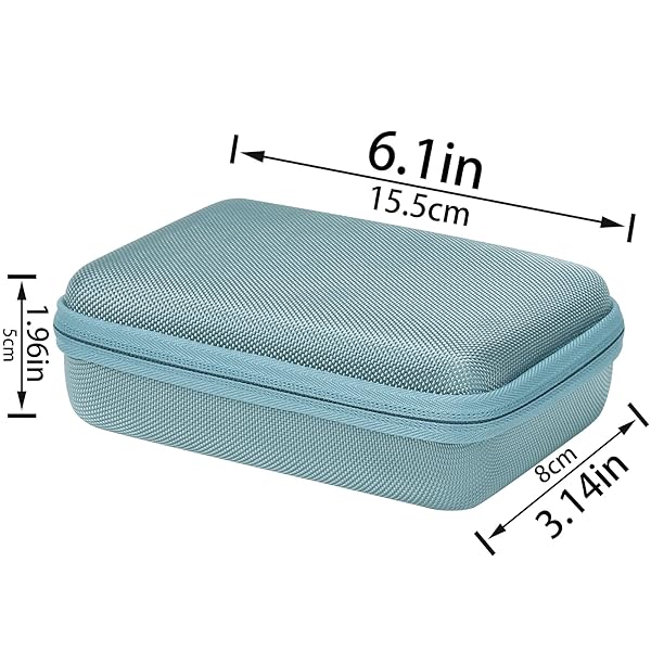 co2CREA co2CREA Hard Travel Case for Canon SELPHY QX10 - Durable Green Case for Portable Photo Printer - View 6 of 9