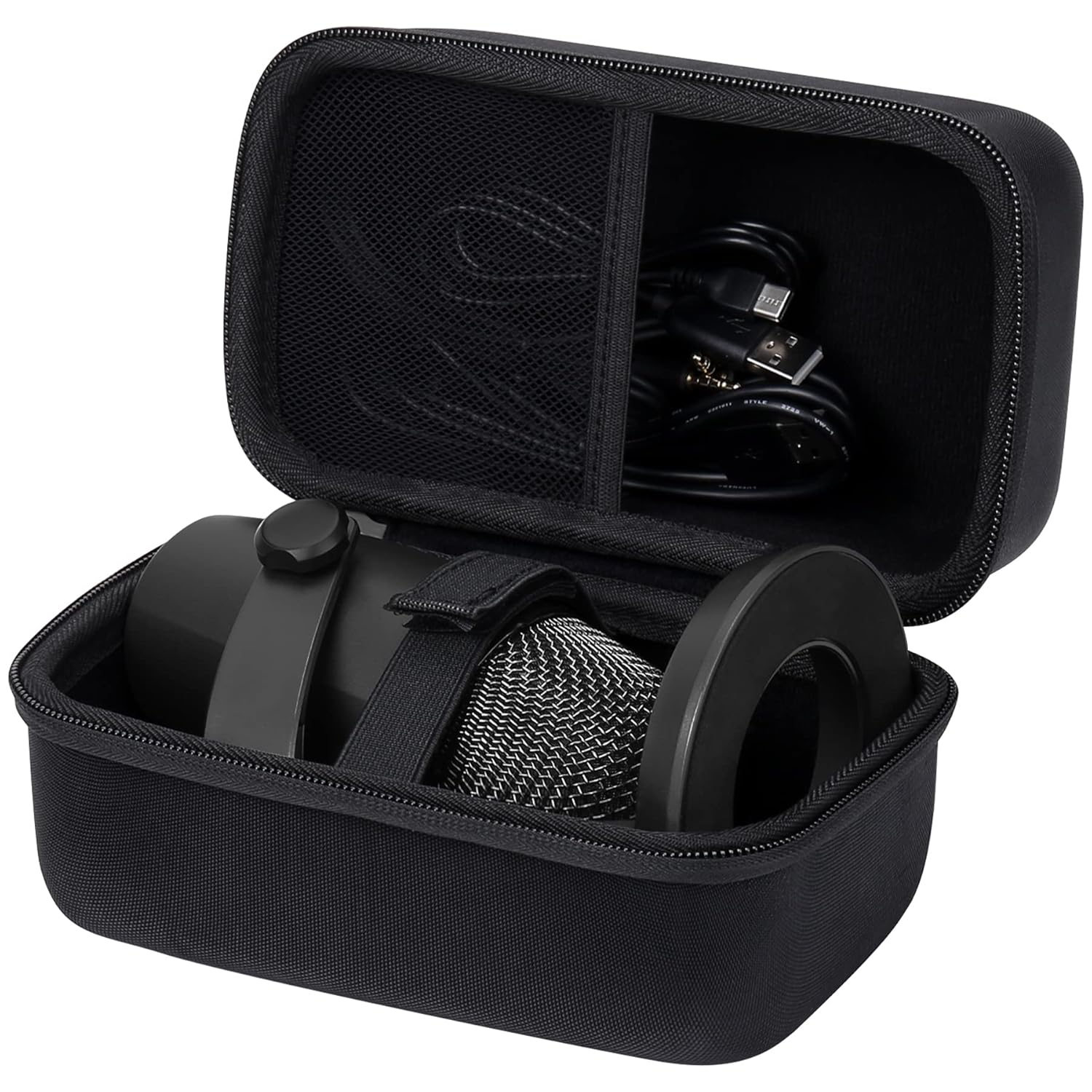 co2CREA co2CREA Hard Case for Logitech Blue Yeti Nano USB Microphone Durable Protection and Storage Solution - View 2 of 8