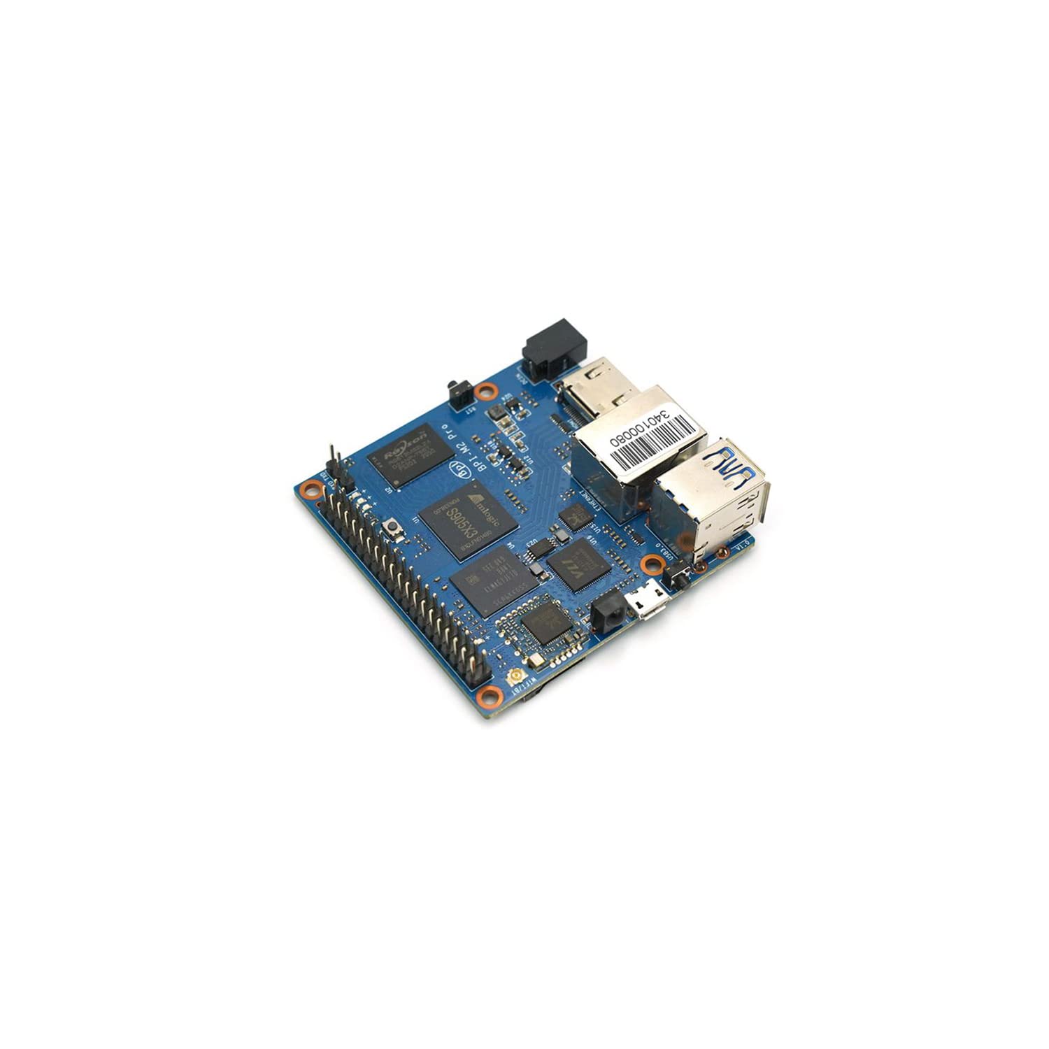WayPonDEV WayPonDEV Banana Pi BPI-M2 Pro Amlogic S905X3 Quad Core Single Board Computer with Wi-Fi BT 2GB RAM 16GB eMMC Android Linux Support