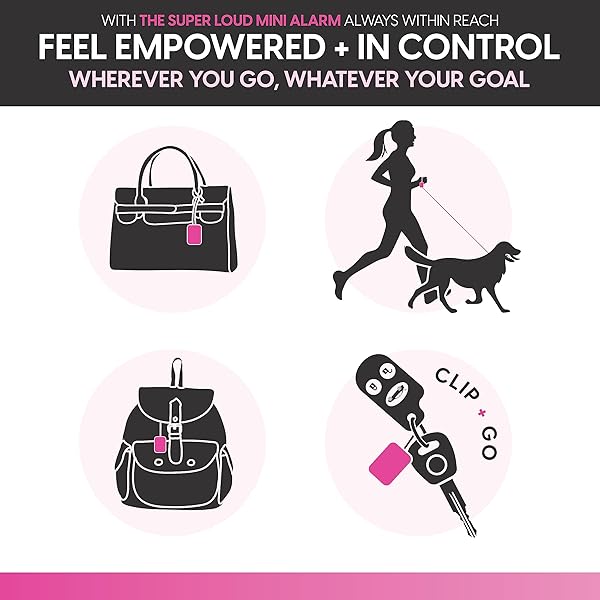 BLINGSTING Blingsting Personal Safety Alarm for Women 125 Decibel Loud Self Defense Alarm with LED Light Keychain Clip TSA Approved Grey Camo - View 8 of 9