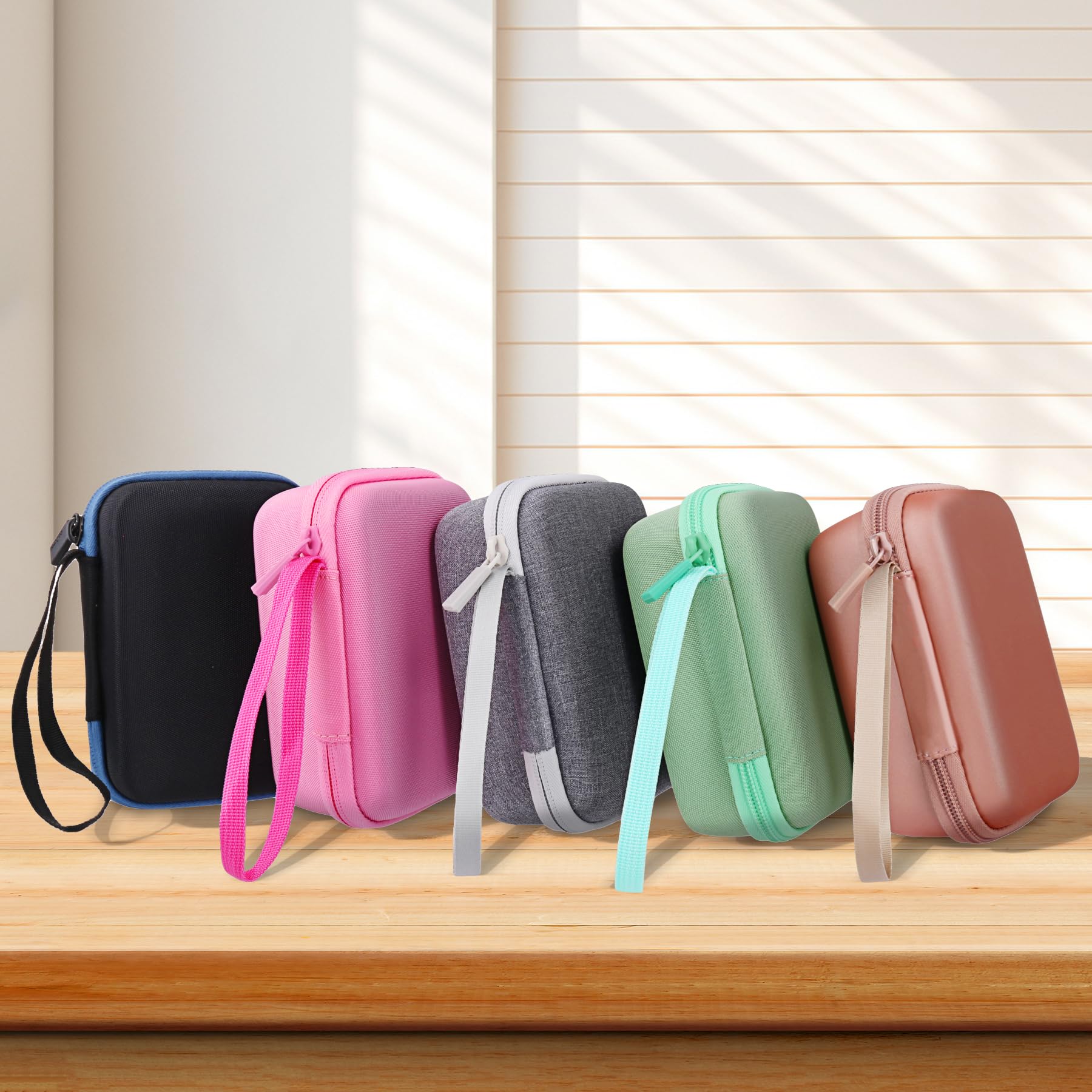 co2CREA co2CREA Hard Travel Case for Fujifilm Instax Mini Link 3 2 1 Smartphone Printer All Pink Durable Protection - View 3 of 9