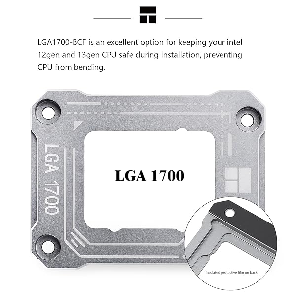 Thermalright Thermalright LGA1700 Anti-Bending Buckle for Intel 12th/13th/14th Gen CPUs - Easy, Trace-Free Installation - View 4 of 9