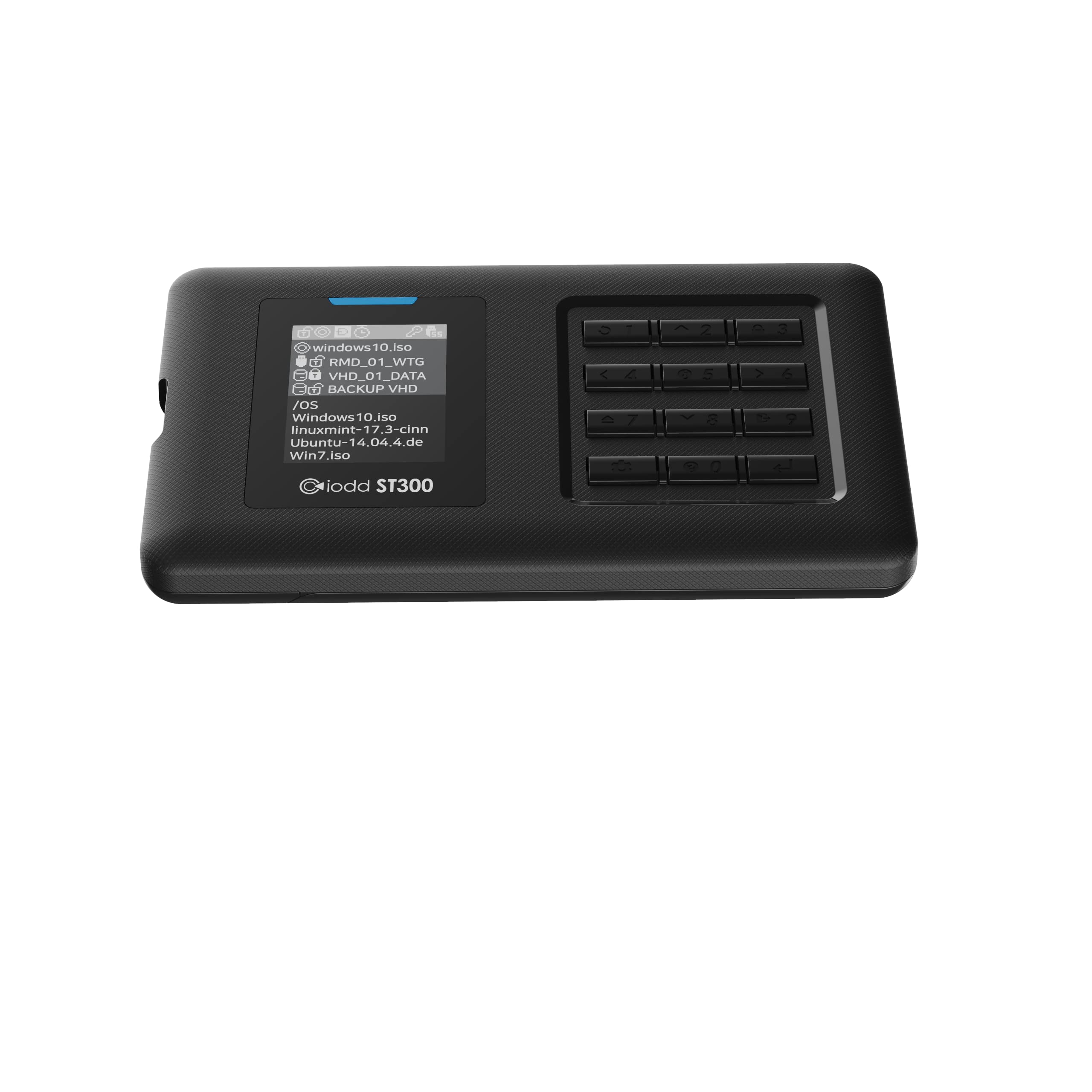 iodd ST300 2.5 Inch Enclosure USB C Bootable Virtual ODD HDD Write Protect 2531 - View 6 of 7