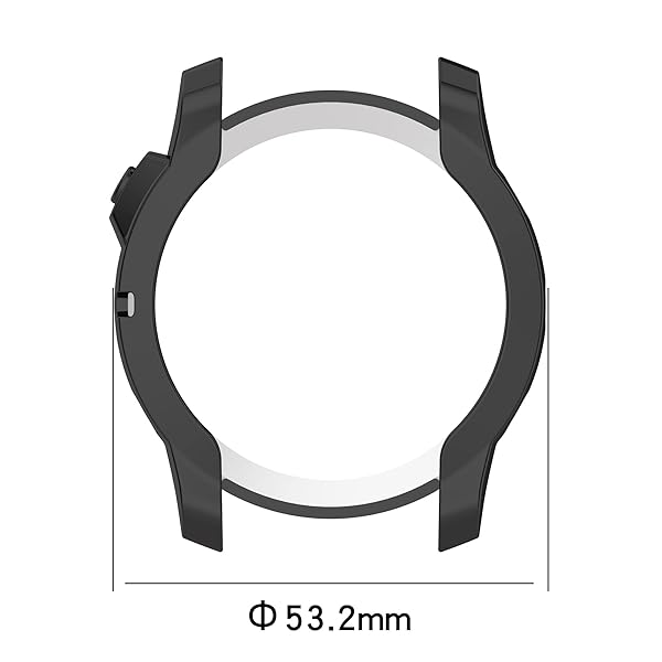 TenCloud 3 Pack Garmin Fenix 7X Sapphire Solar Watch Cover Black Protective Case 51mm - View 4 of 10