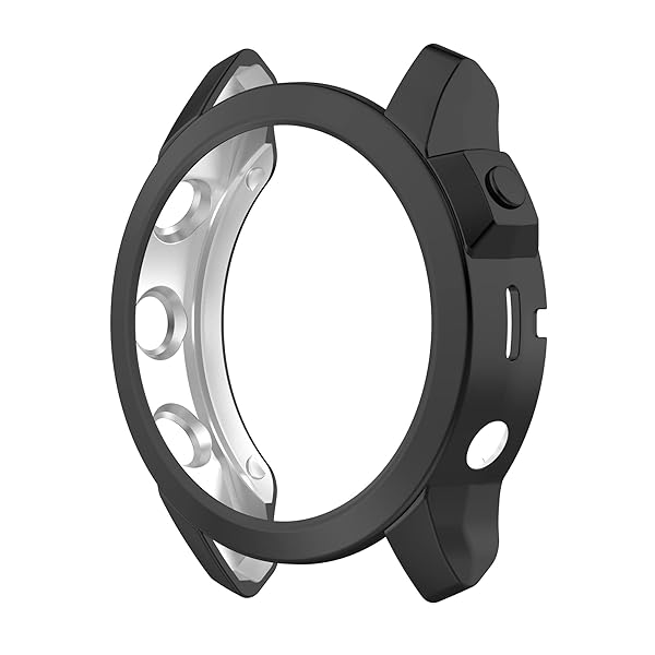 TenCloud 3 Pack Garmin Fenix 7X Sapphire Solar Watch Cover Black Protective Case 51mm - View 7 of 10