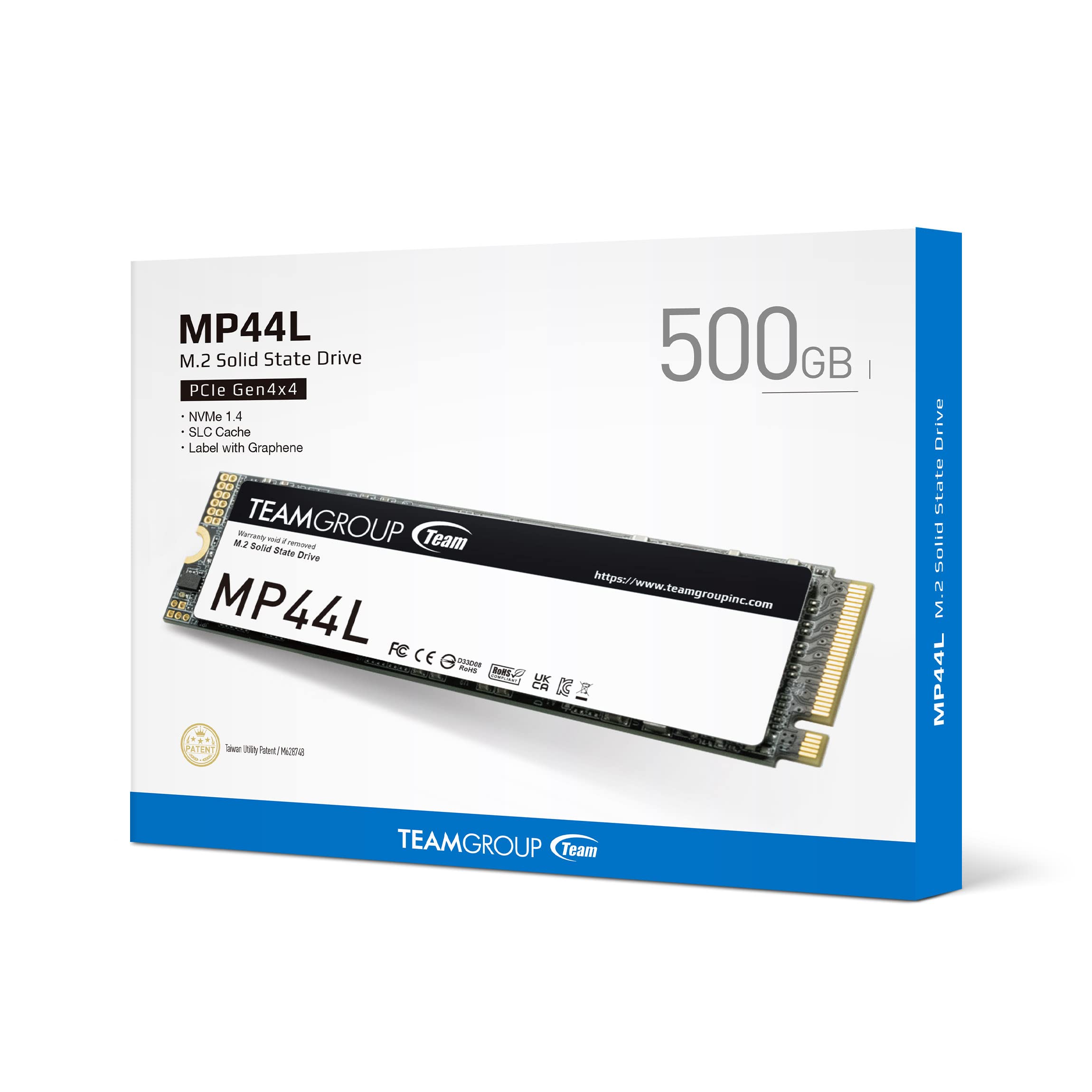 TEAMGROUP TEAMGROUP MP44L 500GB NVMe SSD High Speed 5000MBs Read 3700MBs Write M2 2280 for Laptop and Desktop Upgrade - View 8 of 8