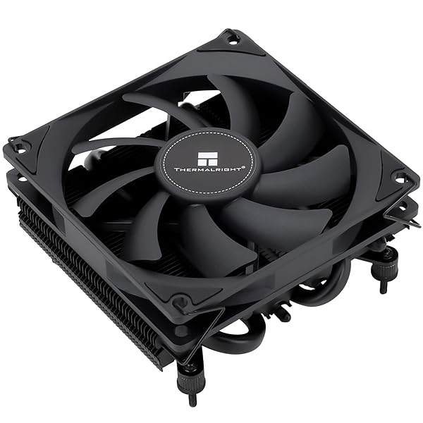 Thermalright AXP90 X36 Black Low Profile CPU Cooler - Slim 36mm Heatsink for AMD & Intel CPUs