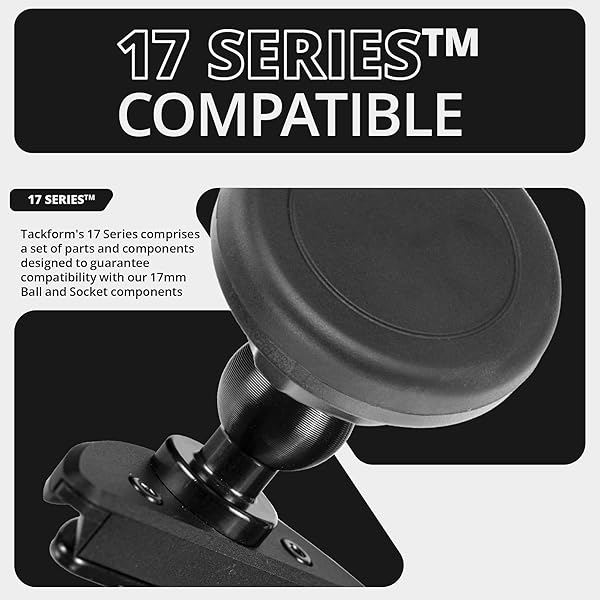 Tackform Universal Magnetic Phone Holder for Ford F-150, Super Duty & Expedition | Tackform Link Vent Mount | Aluminum Design - View 8 of 9