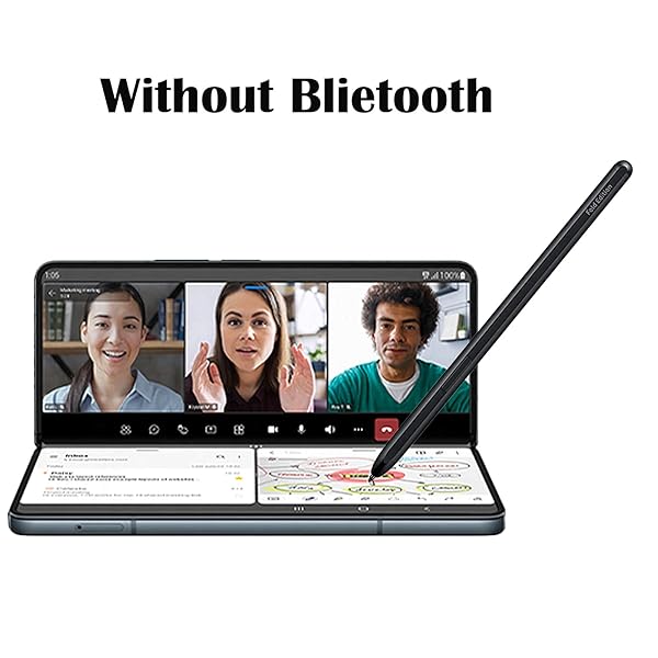 CaoXiong Galaxy Z Fold 4/3/5 S Pen Fold Edition - EJ-PF946BBEGUS with Replacement Tips & Card Pin (Black) - View 6 of 9