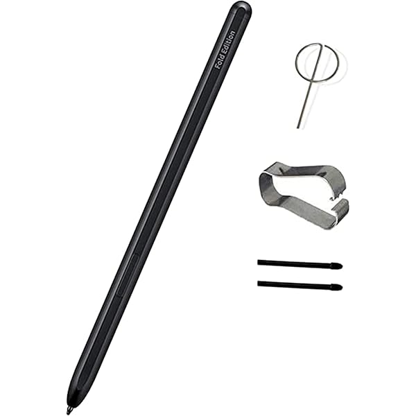 CaoXiong Galaxy Z Fold 4/3/5 S Pen Fold Edition - EJ-PF946BBEGUS with Replacement Tips & Card Pin (Black) - View 8 of 9