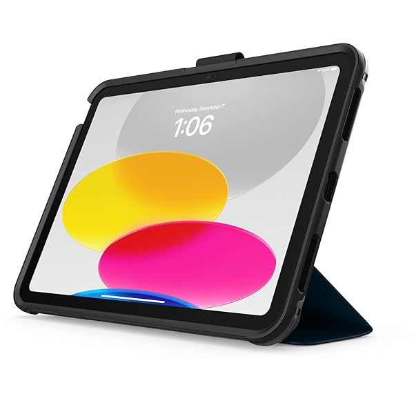 OtterBox OtterBox Symmetry Folio Case for iPad 10th Gen Coastal Evening Ultra Sleek Design Multiple Viewing Positions Magnetic Sleep Wake Cover - View 10 of 11