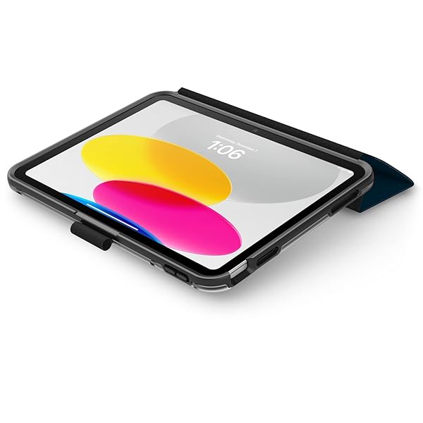 OtterBox OtterBox Symmetry Folio Case for iPad 10th Gen Coastal Evening Ultra Sleek Design Multiple Viewing Positions Magnetic Sleep Wake Cover - View 11 of 11