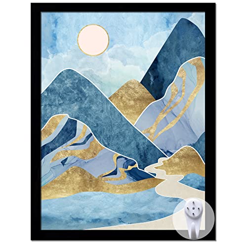 keibiubu Keibiubu Black Picture Frame 8.5x11 for Photos Posters Certificates Display Horizontally Vertically High Transparency Wall Gallery