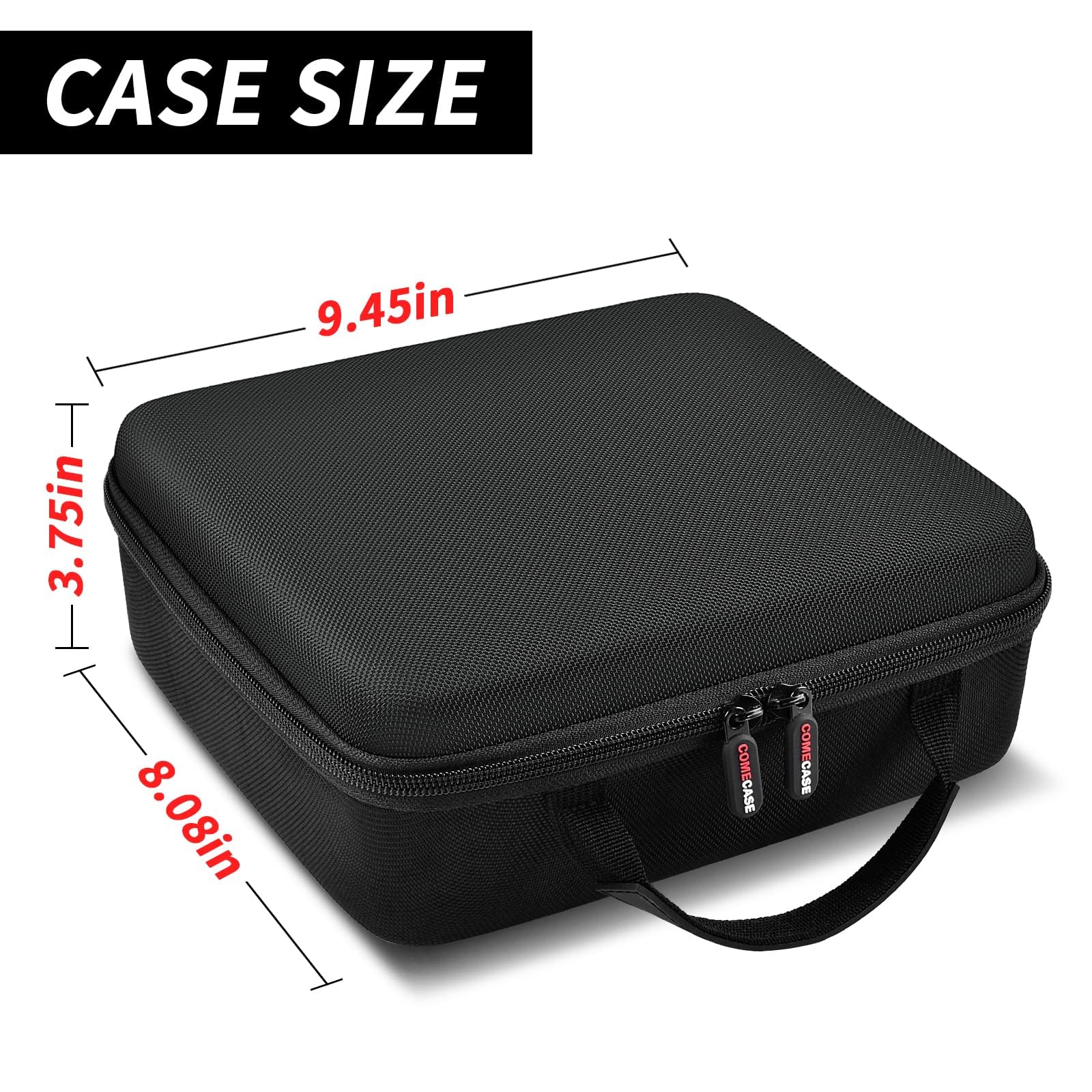 Barber Accessories Bag for Hair Clippers and Supplies, Men's Trimmer Tool Organizer, Portable Clipper Storage Holder for Hair cutting, Guard Grooming - View 5 of 7