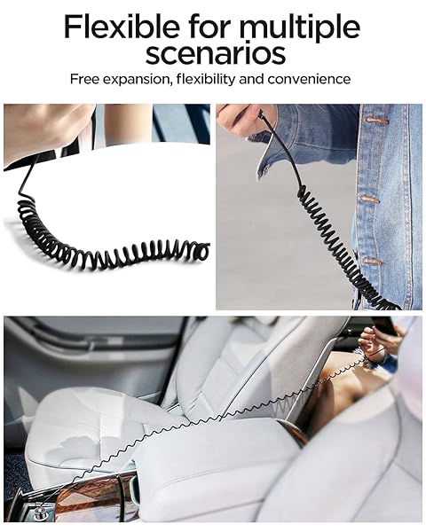 AICase AICase Coiled USB-C to Lightning Cable for Apple CarPlay PD Charging for iPhone 14 13 12 11 X XS XR 8 Plus and AirPods Pro - View 8 of 8