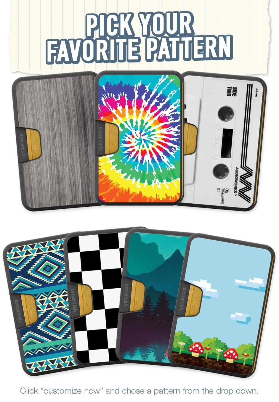 Smartish Smartish Wallet for MagSafe iPhones - Side Hustle - Slim Detachable Magnetic Card Holder for Apple iPhone 17 16 15 14 13 12 13 12 Models - Secret Menu - View 4 of 6